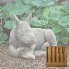 Campania White Rhinoceros Calf