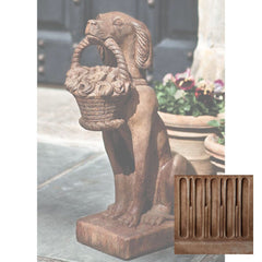 Campania Vintage Dog With Basket