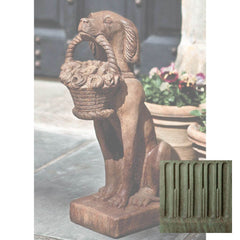 Campania Vintage Dog With Basket