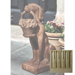 Campania Vintage Dog With Basket