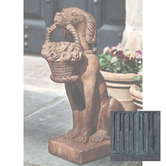 Campania Vintage Dog With Basket