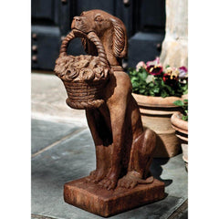 Campania Vintage Dog With Basket
