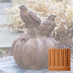 Campania Birds on Pumpkin