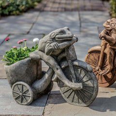 Campania Tricycle Frog Planter