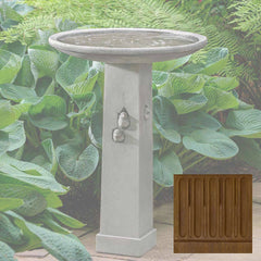 Campania Birdhouse Birdbath
