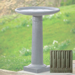 Campania Classic Column Birdbath