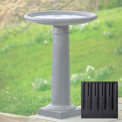 Campania Classic Column Birdbath