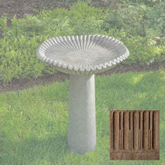 Campania Kashmir Birdbath