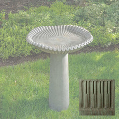 Campania Kashmir Birdbath
