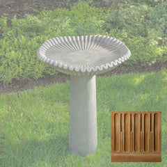 Campania Kashmir Birdbath