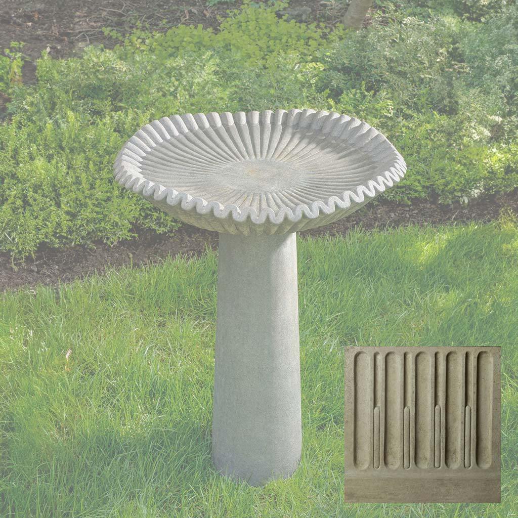 Campania Kashmir Birdbath