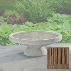 Campania Roxie Birdbath