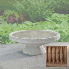Campania Roxie Birdbath