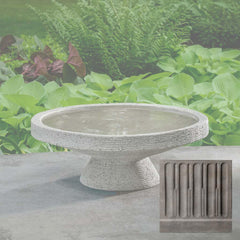 Campania Roxie Birdbath