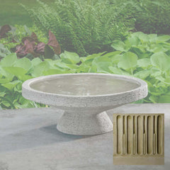 Campania Roxie Birdbath