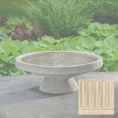 Campania Roxie Birdbath