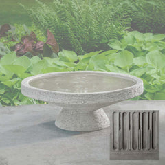 Campania Roxie Birdbath