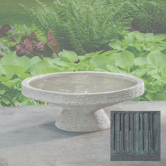 Campania Roxie Birdbath