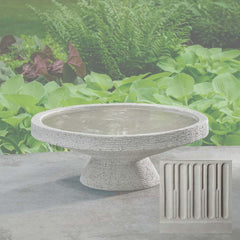 Campania Roxie Birdbath