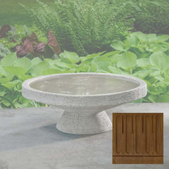 Campania Roxie Birdbath