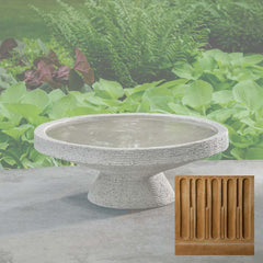 Campania Roxie Birdbath
