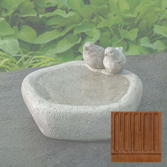 Campania Woodland Birds Birdbath