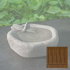 Campania Woodland Dragonfly Birdbath