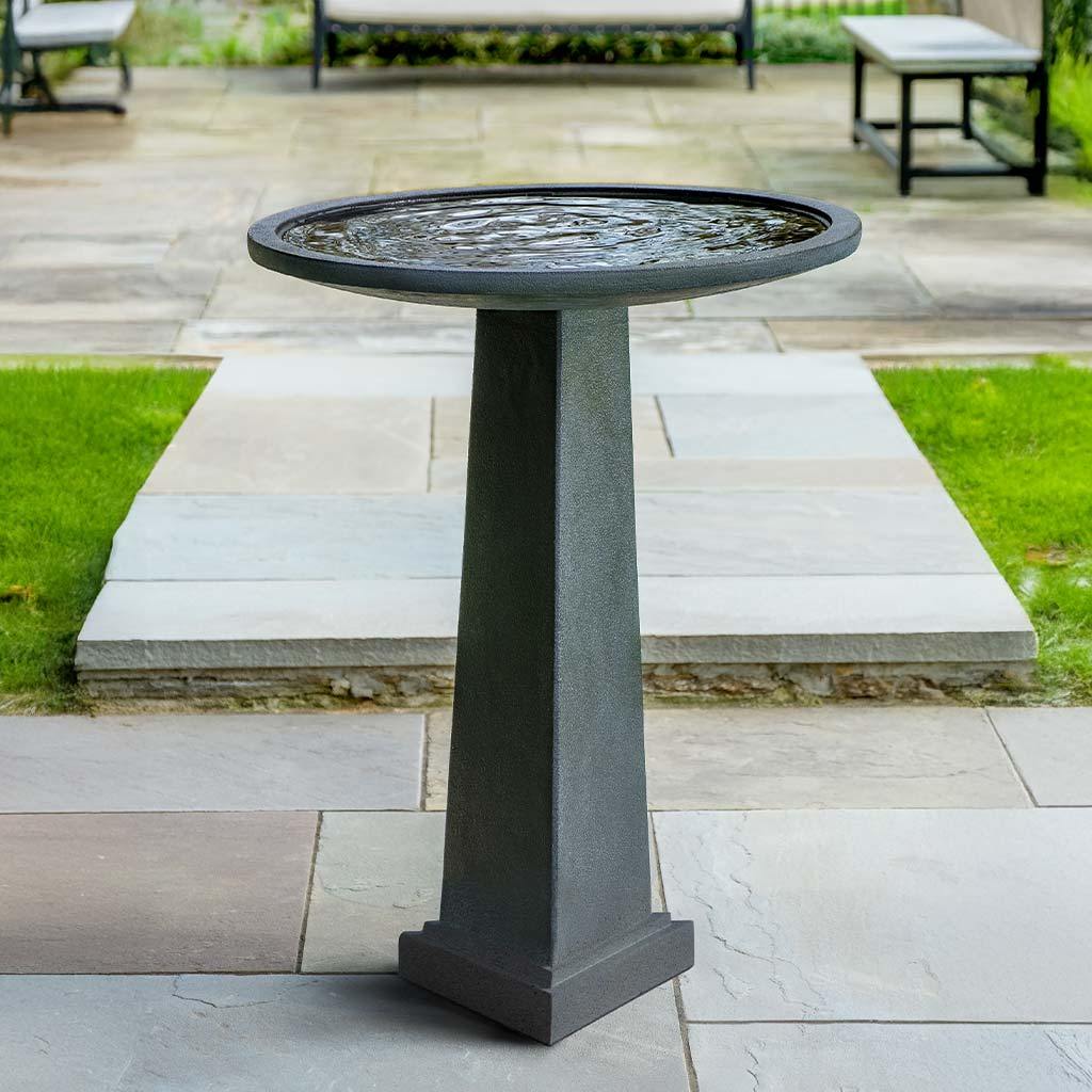 Campania Spire Birdbath
