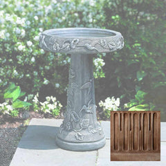 Campania Hummingbird Birdbath