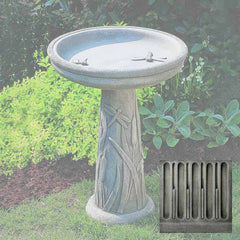 Campania Dragonfly Birdbath