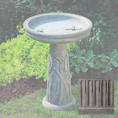 Campania Dragonfly Birdbath