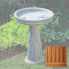 Campania Dragonfly Birdbath