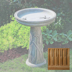 Campania Dragonfly Birdbath