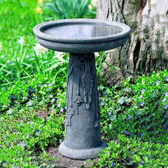 Campania Flores Birdbath