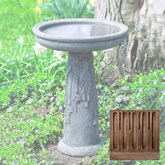 Campania Flores Birdbath