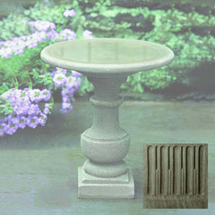 Campania Siena Birdbath