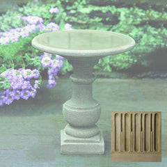 Campania Siena Birdbath