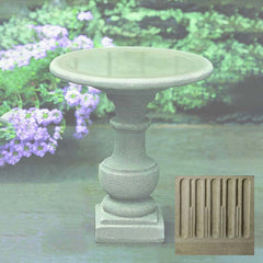 Campania Siena Birdbath