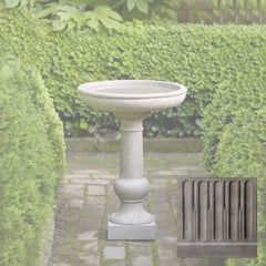 Campania Williamsburg Tea Table Birdbath