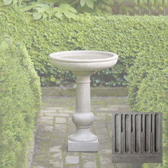 Campania Williamsburg Tea Table Birdbath