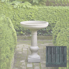 Campania Williamsburg Tea Table Birdbath