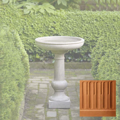 Campania Williamsburg Tea Table Birdbath