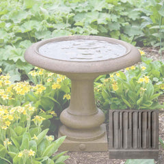 Campania Williamsburg Summer House Birdbath