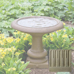 Campania Williamsburg Summer House Birdbath