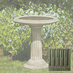 Campania Cottage Garden Birdbath
