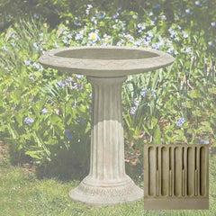 Campania Cottage Garden Birdbath