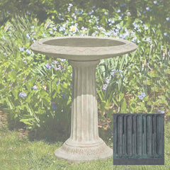 Campania Cottage Garden Birdbath