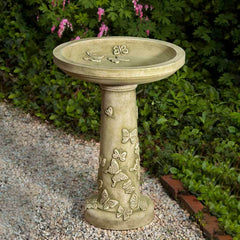 Campania Butterflies Are Free Birdbath