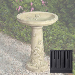 Campania Butterflies Are Free Birdbath