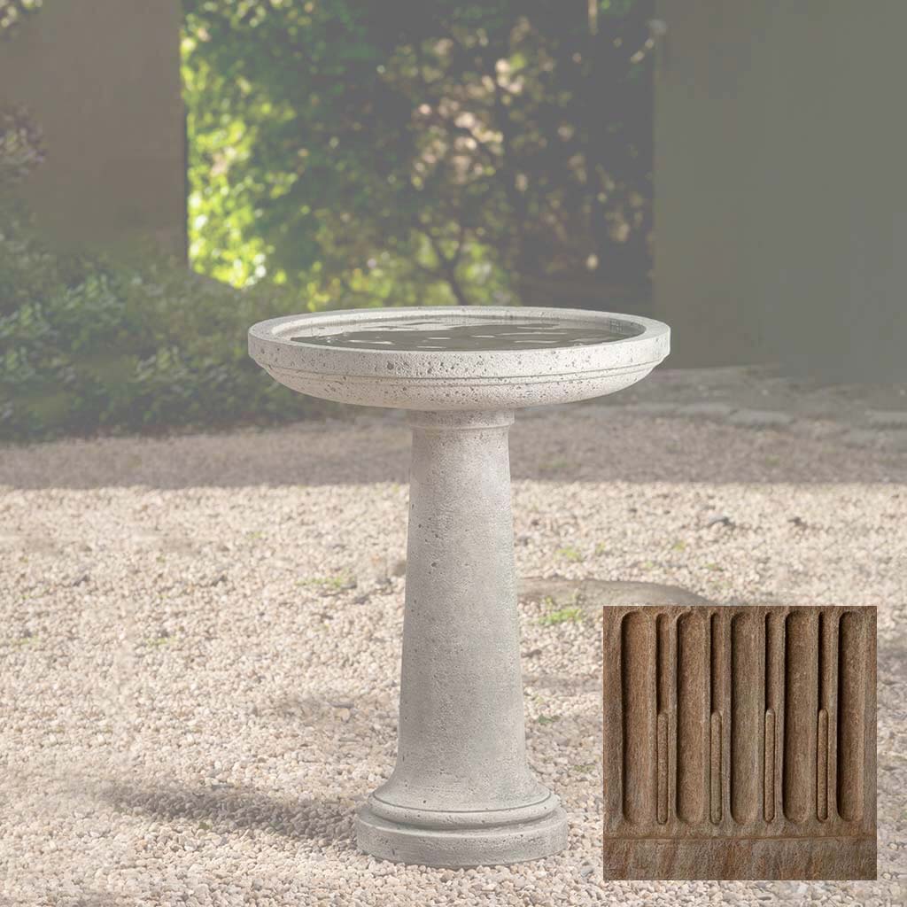 Campania Isleboro Birdbath